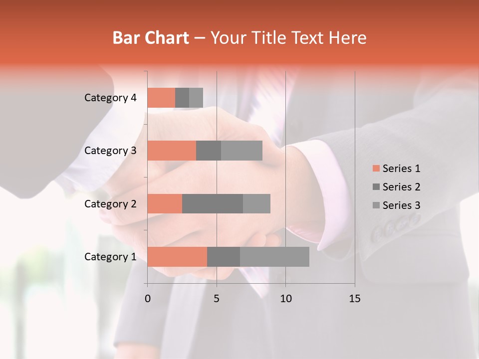 Handshake Men Selling PowerPoint Template