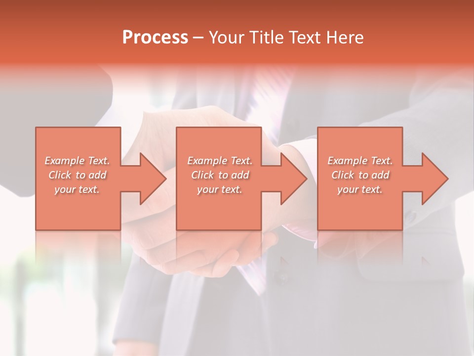 Handshake Men Selling PowerPoint Template