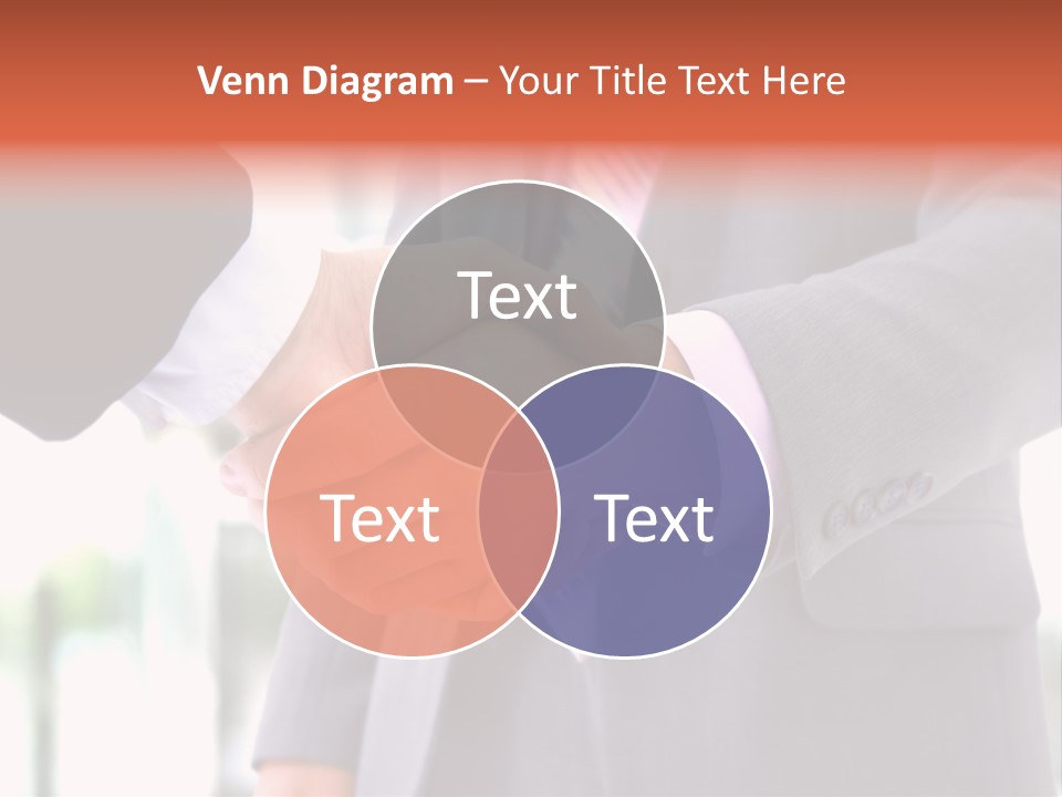 Handshake Men Selling PowerPoint Template