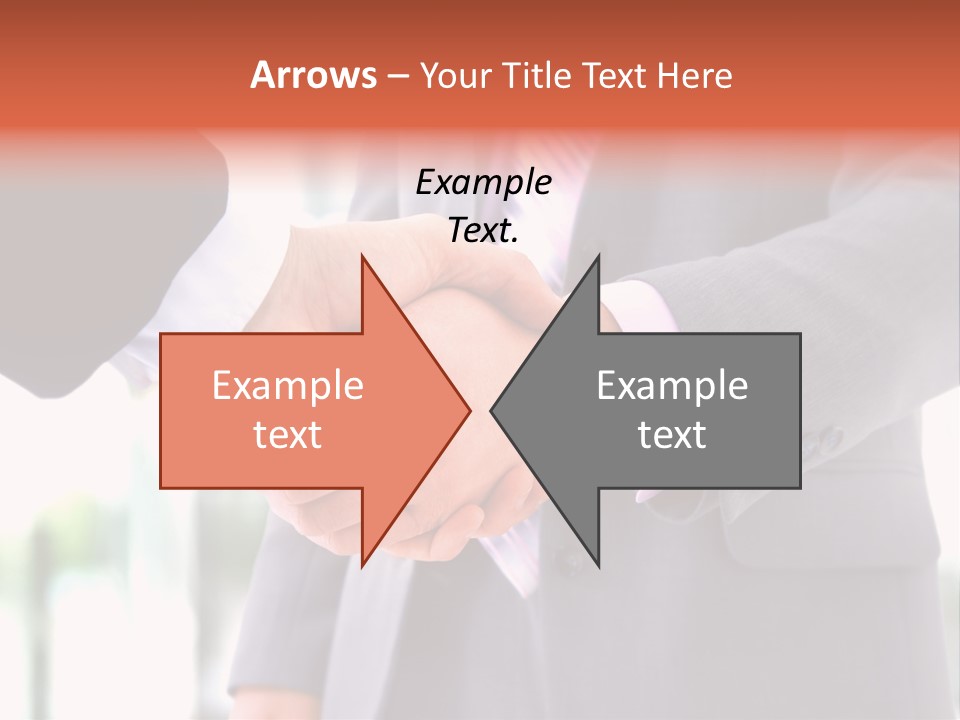 Handshake Men Selling PowerPoint Template