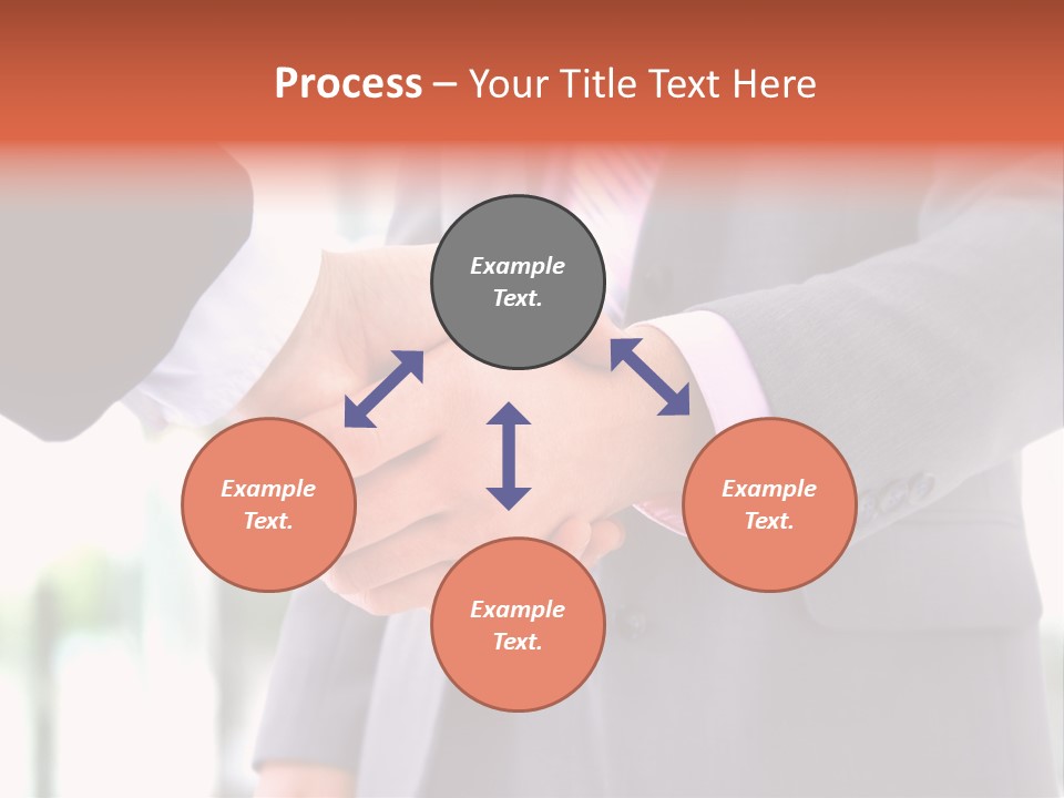 Handshake Men Selling PowerPoint Template