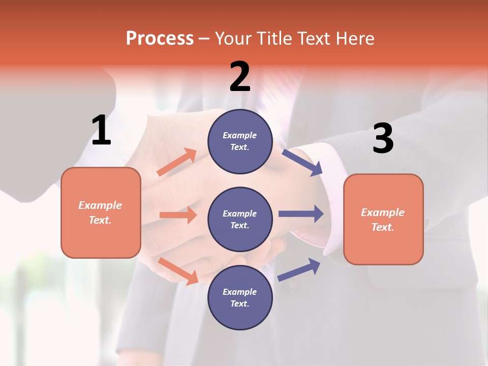 Handshake Men Selling PowerPoint Template