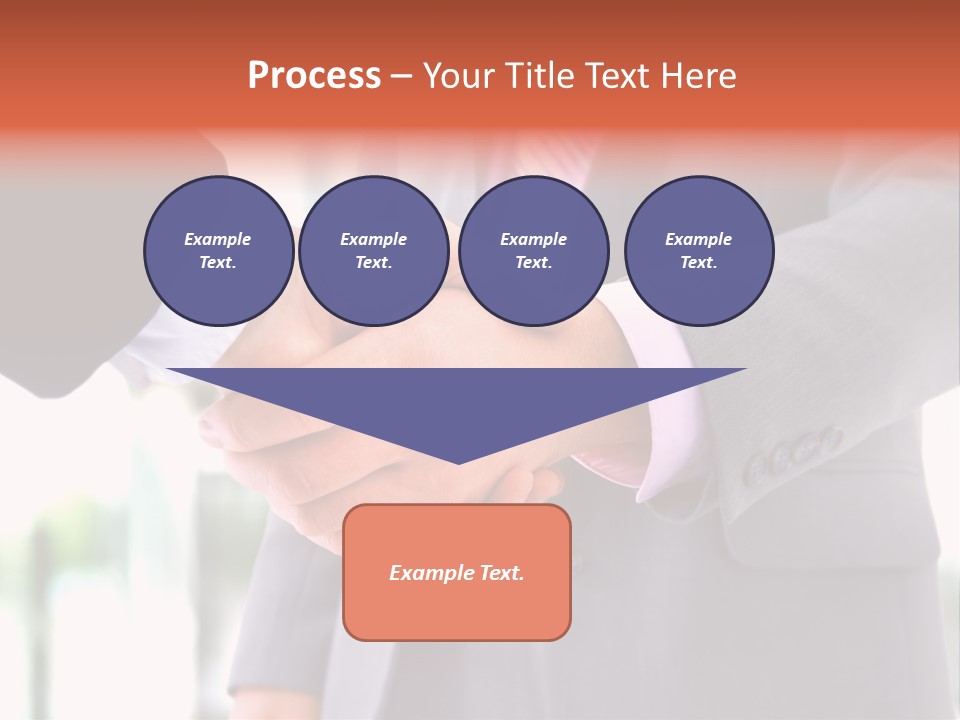 Handshake Men Selling PowerPoint Template