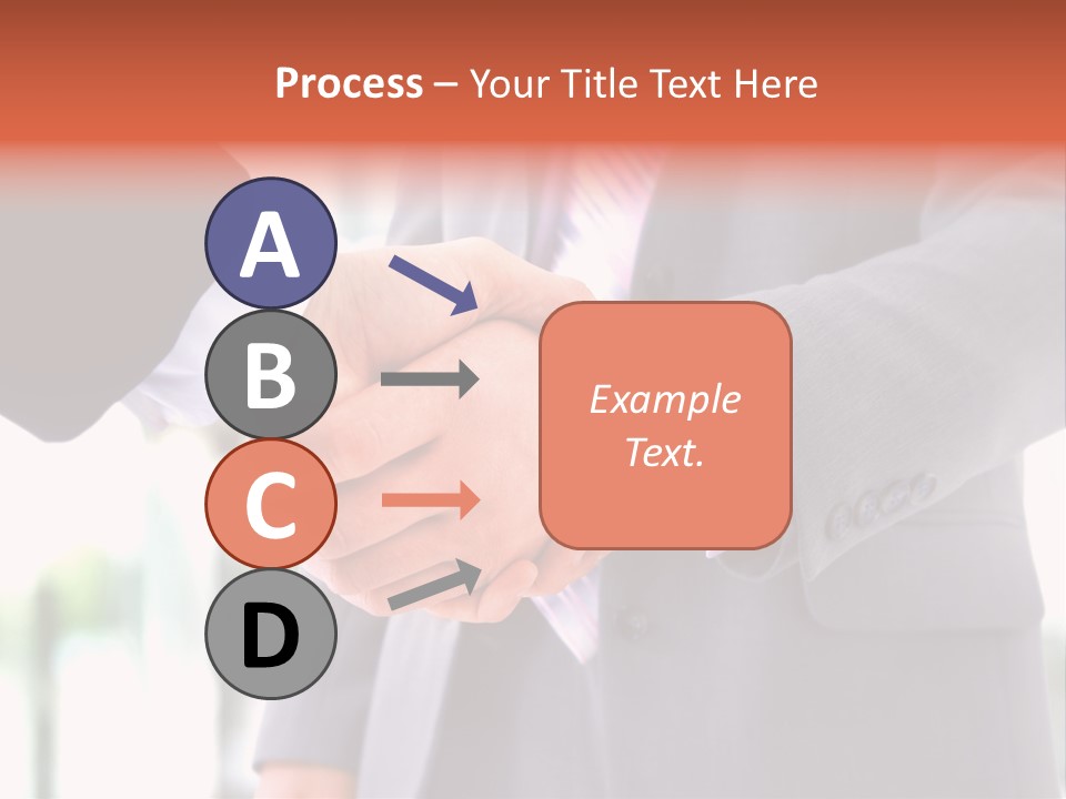 Handshake Men Selling PowerPoint Template