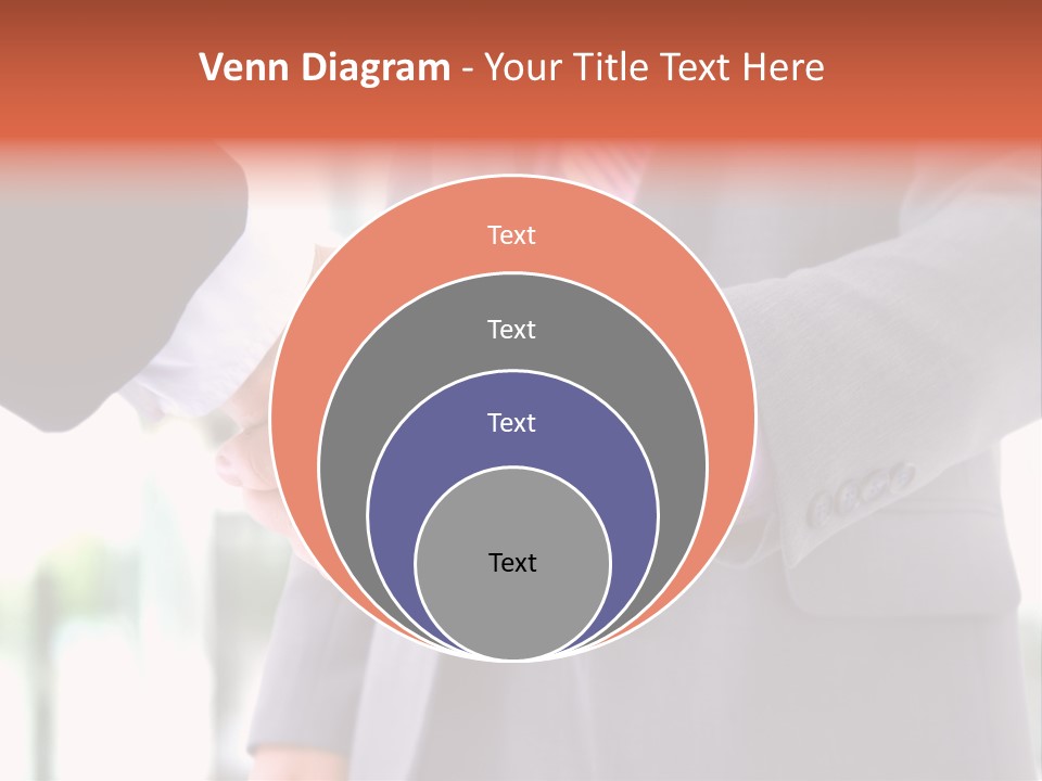Handshake Men Selling PowerPoint Template