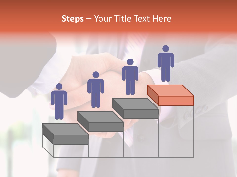 Handshake Men Selling PowerPoint Template