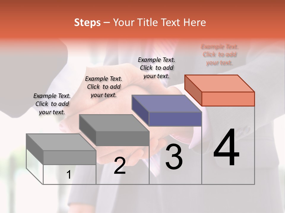 Handshake Men Selling PowerPoint Template
