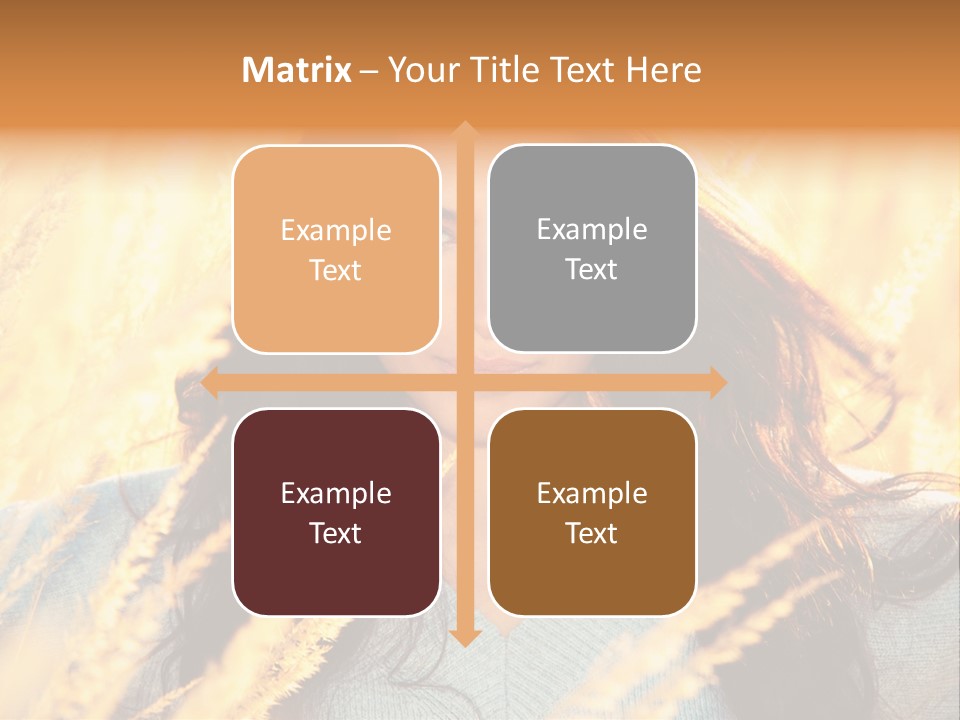 Portrait Day Close PowerPoint Template