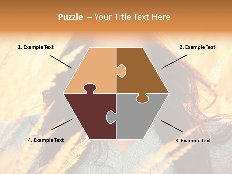 Portrait Day Close PowerPoint Template