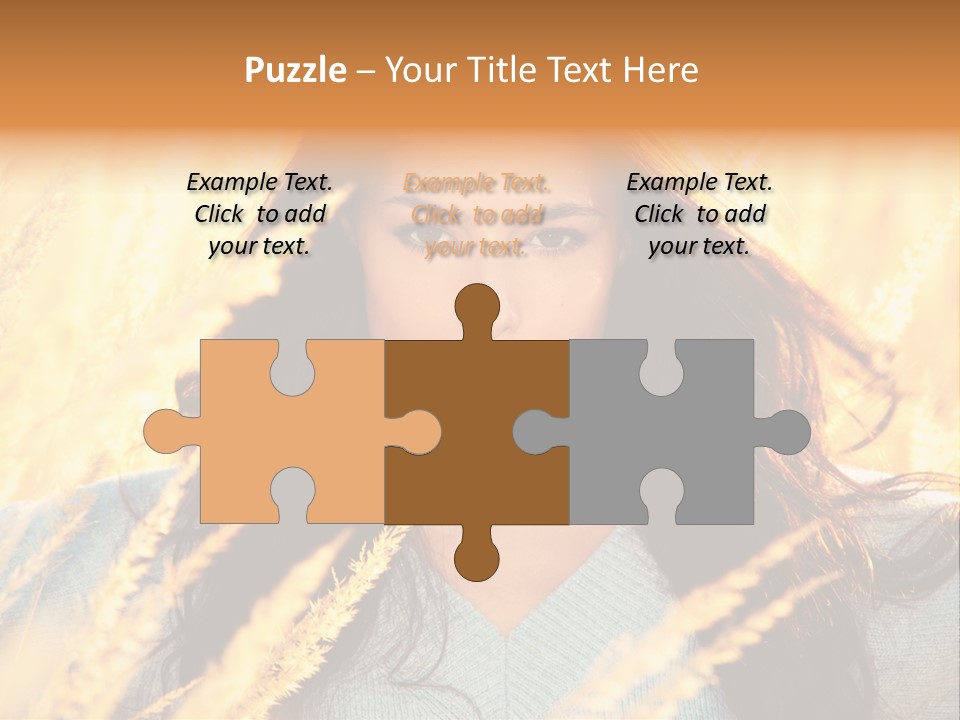 Portrait Day Close PowerPoint Template