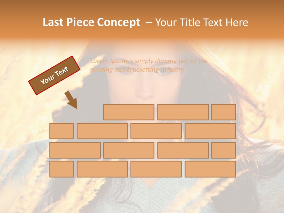 Portrait Day Close PowerPoint Template