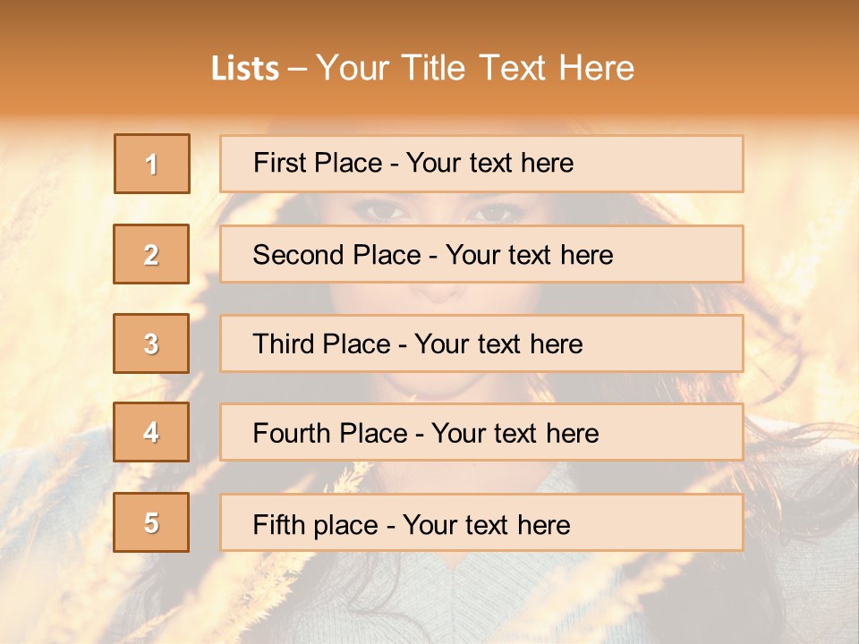 Portrait Day Close PowerPoint Template