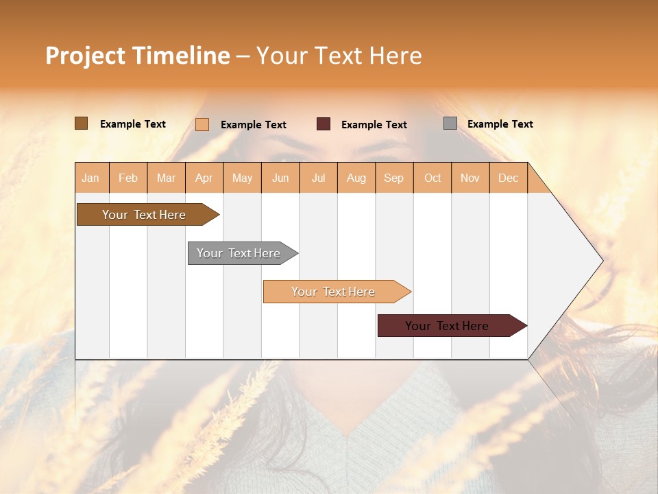 Portrait Day Close PowerPoint Template