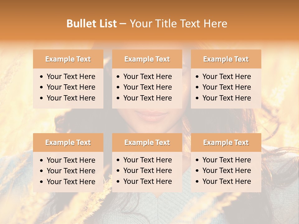 Portrait Day Close PowerPoint Template