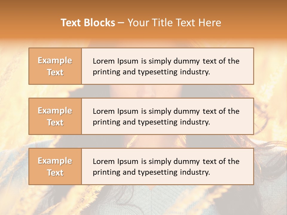 Portrait Day Close PowerPoint Template
