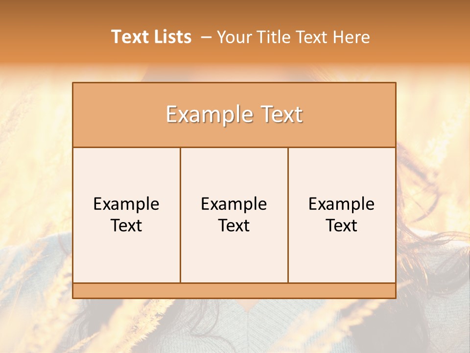 Portrait Day Close PowerPoint Template