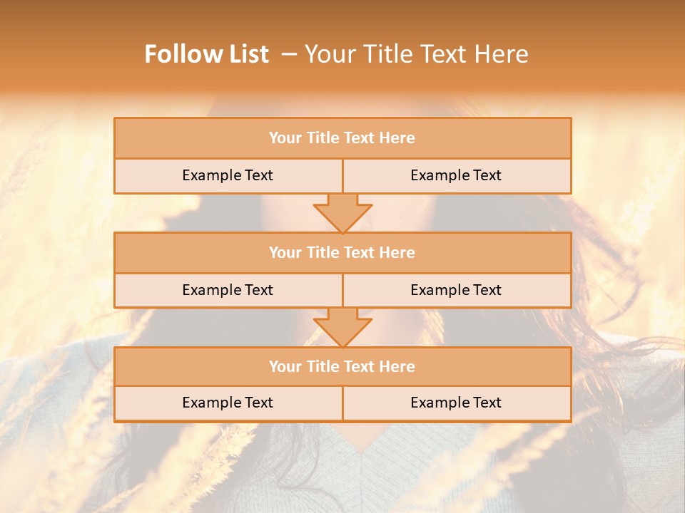 Portrait Day Close PowerPoint Template
