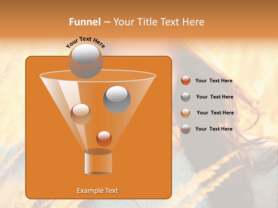 Portrait Day Close PowerPoint Template