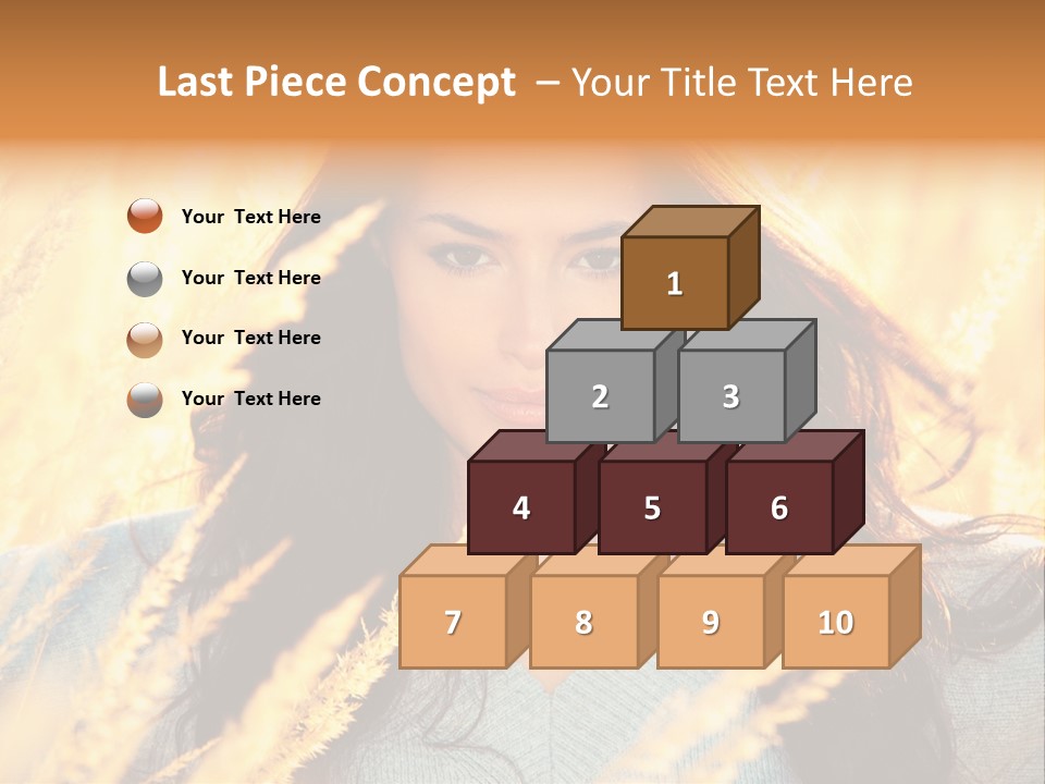 Portrait Day Close PowerPoint Template