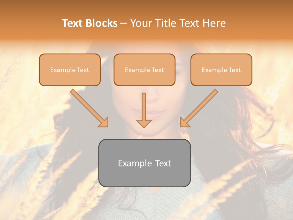 Portrait Day Close PowerPoint Template