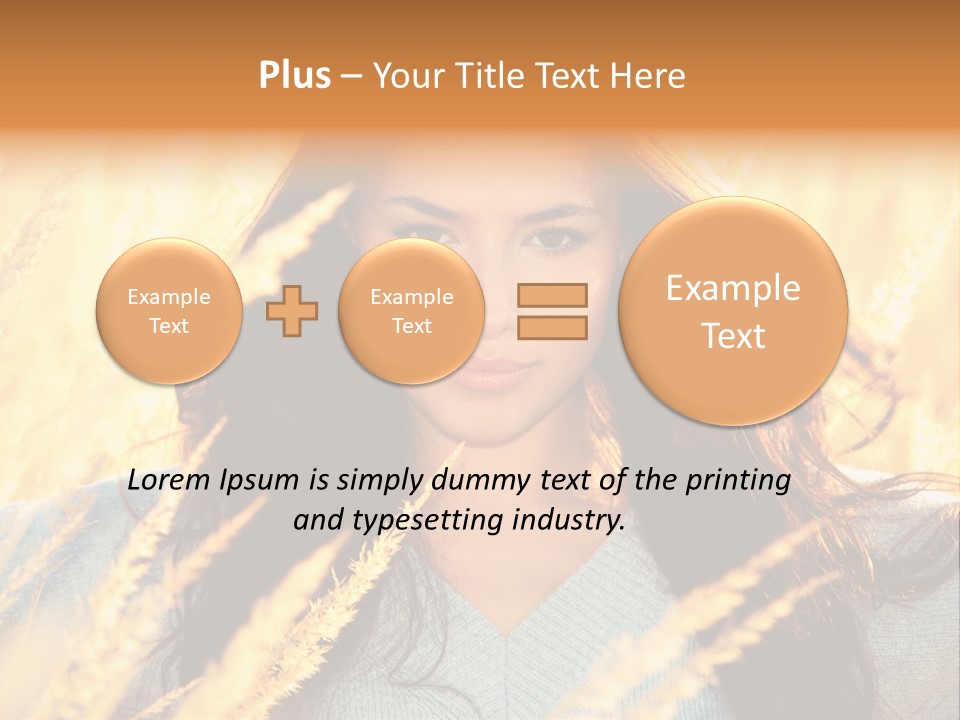 Portrait Day Close PowerPoint Template