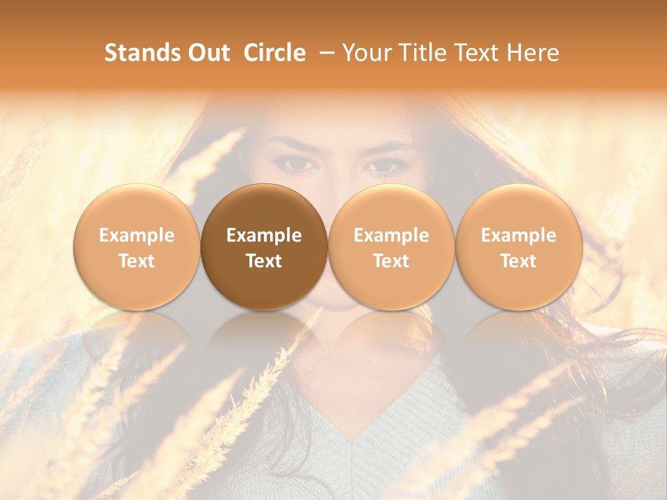 Portrait Day Close PowerPoint Template