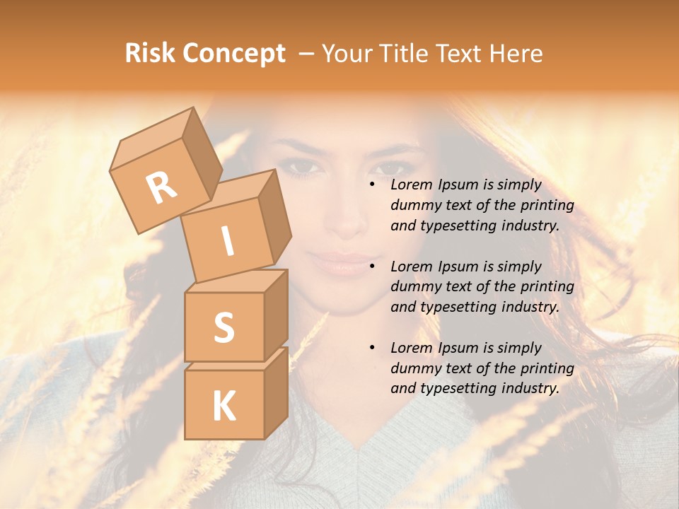 Portrait Day Close PowerPoint Template