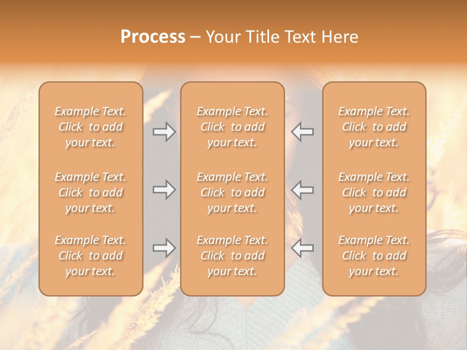 Portrait Day Close PowerPoint Template
