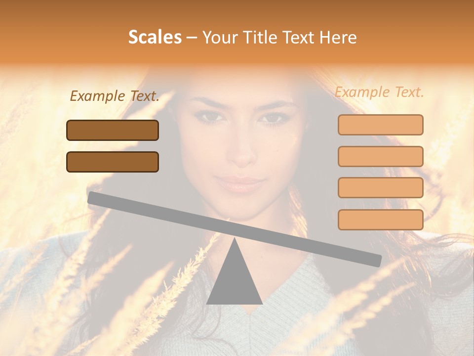 Portrait Day Close PowerPoint Template