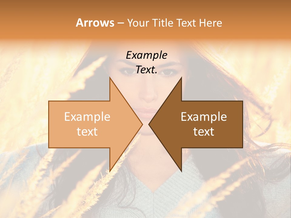 Portrait Day Close PowerPoint Template