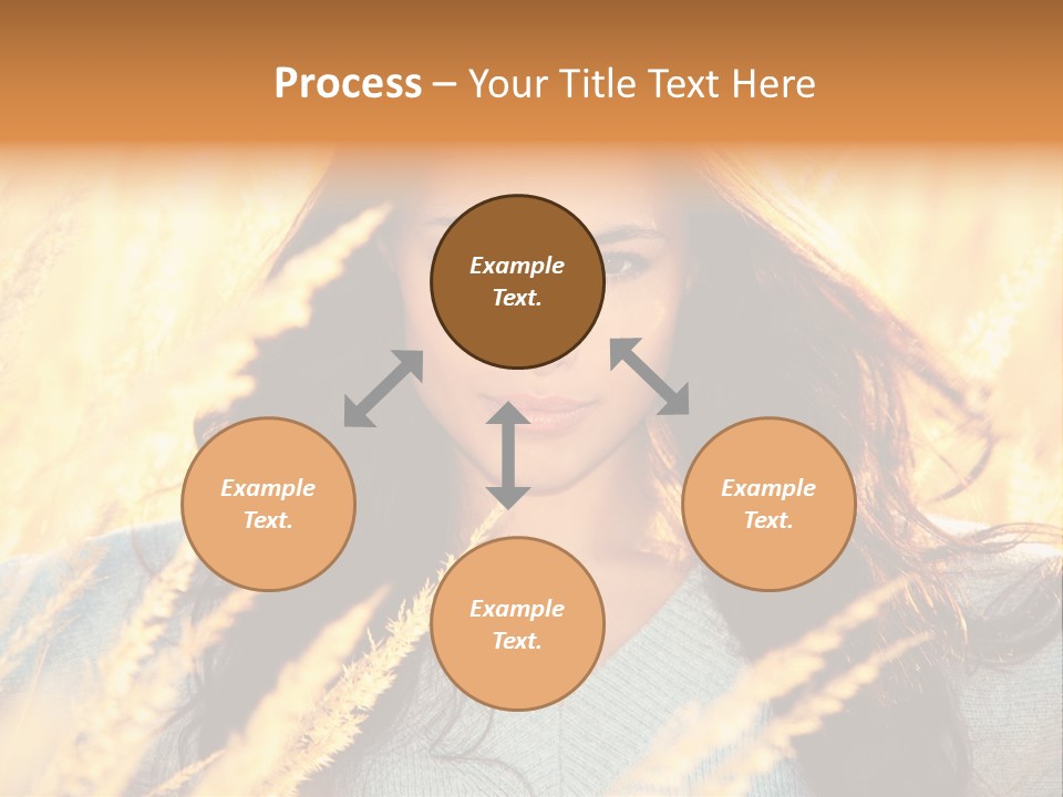 Portrait Day Close PowerPoint Template