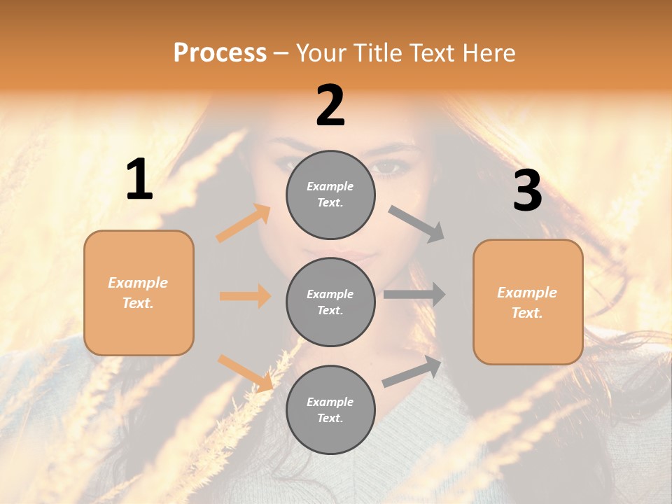 Portrait Day Close PowerPoint Template