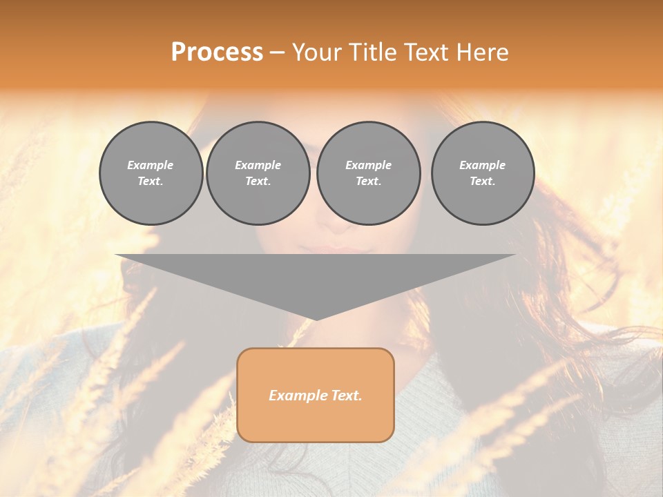 Portrait Day Close PowerPoint Template