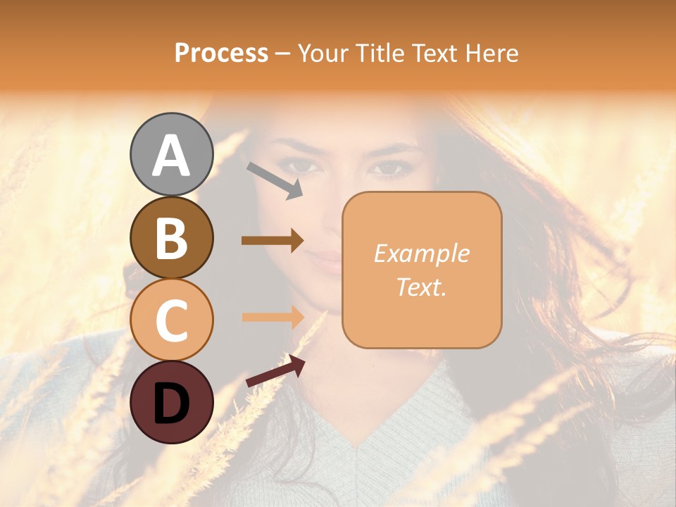 Portrait Day Close PowerPoint Template