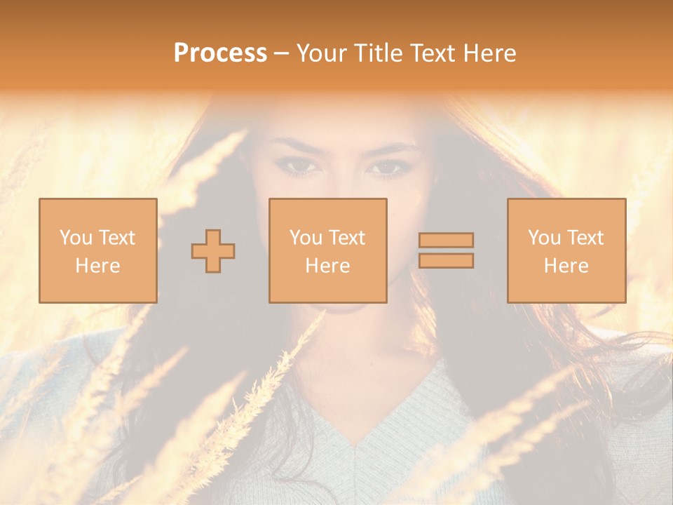 Portrait Day Close PowerPoint Template