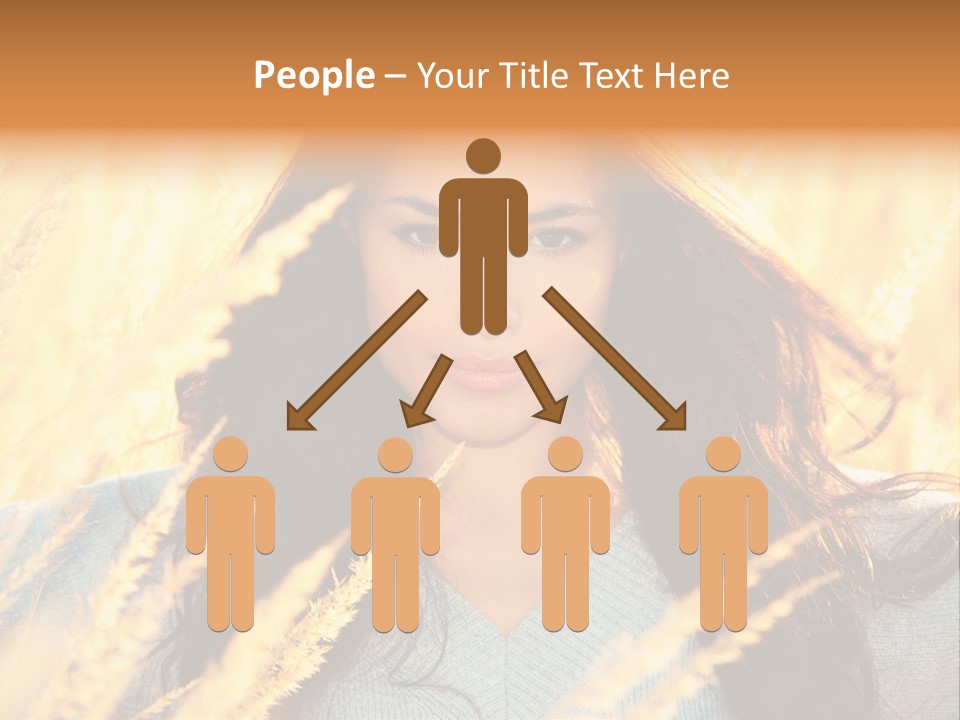 Portrait Day Close PowerPoint Template