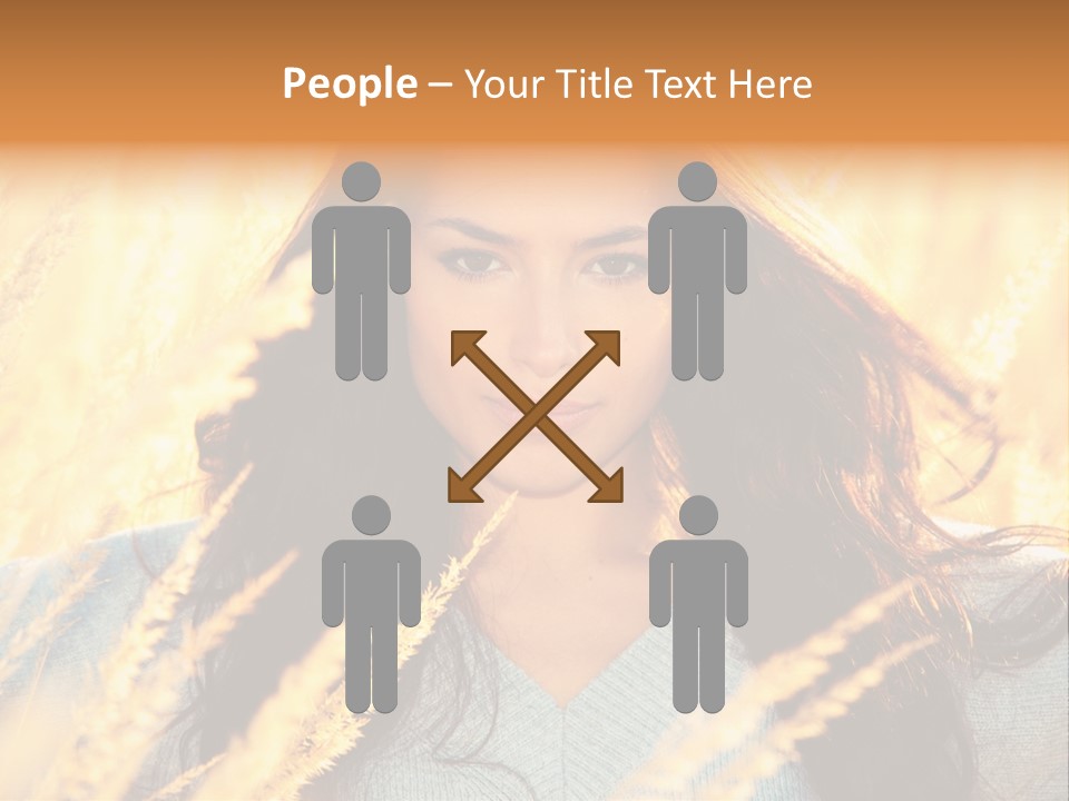 Portrait Day Close PowerPoint Template