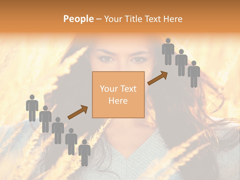 Portrait Day Close PowerPoint Template