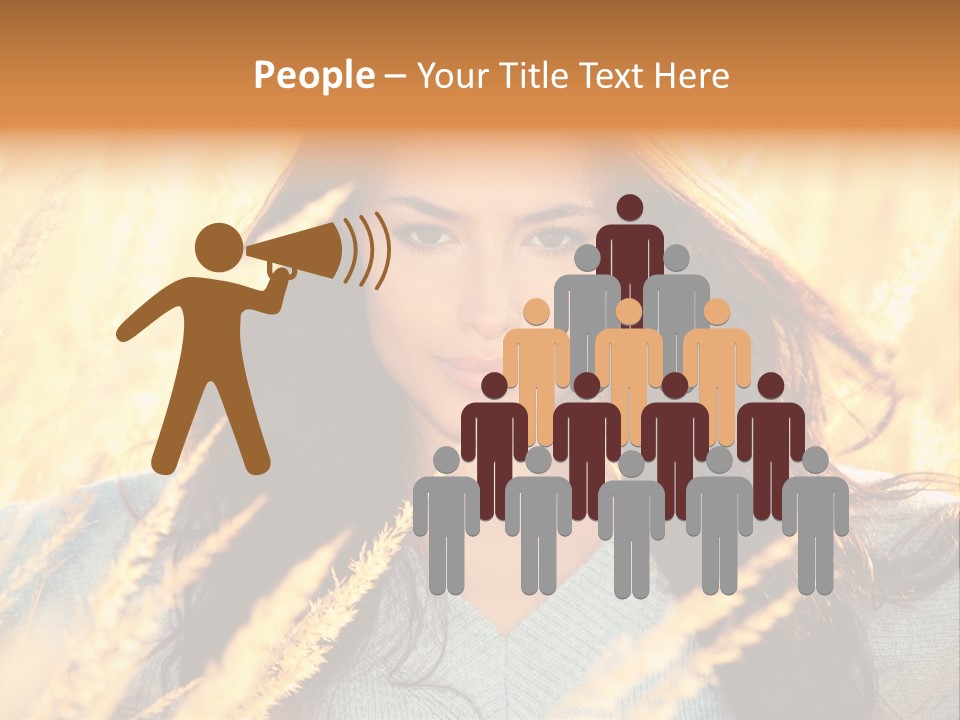 Portrait Day Close PowerPoint Template