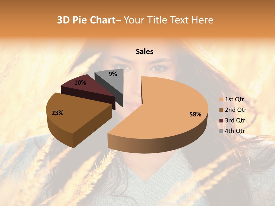 Portrait Day Close PowerPoint Template