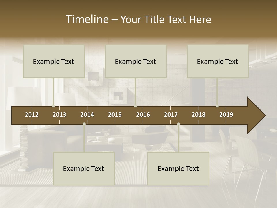 Modern Couch Lifestyles PowerPoint Template