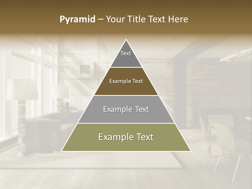 Modern Couch Lifestyles PowerPoint Template