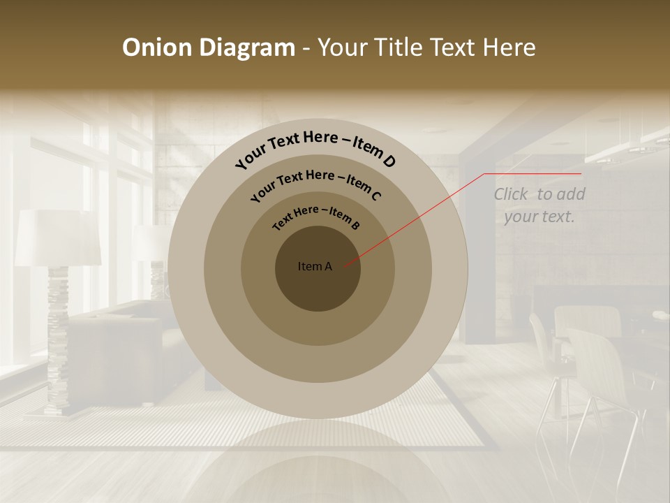 Modern Couch Lifestyles PowerPoint Template