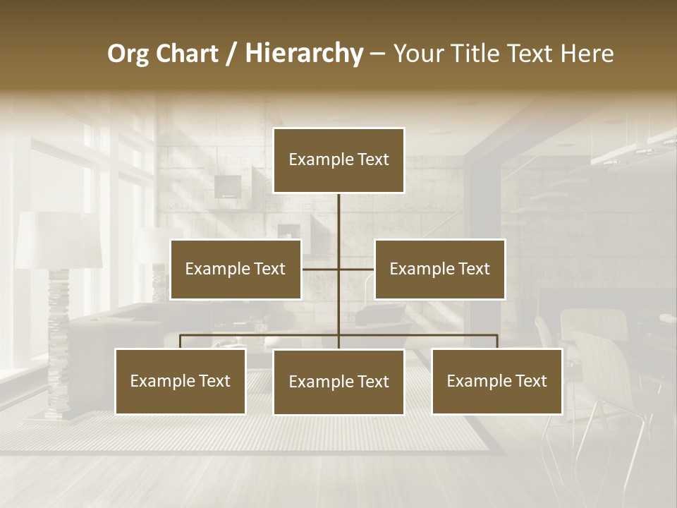 Modern Couch Lifestyles PowerPoint Template