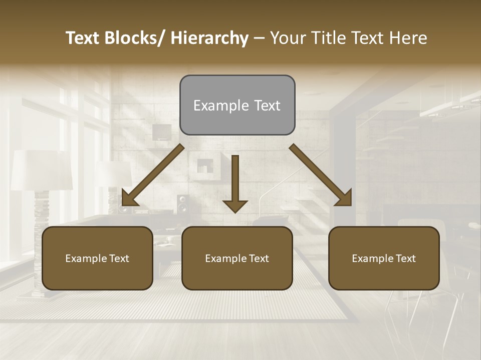 Modern Couch Lifestyles PowerPoint Template
