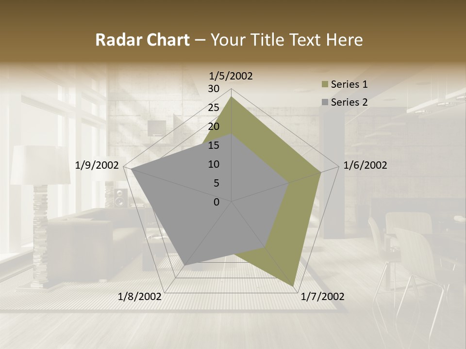 Modern Couch Lifestyles PowerPoint Template