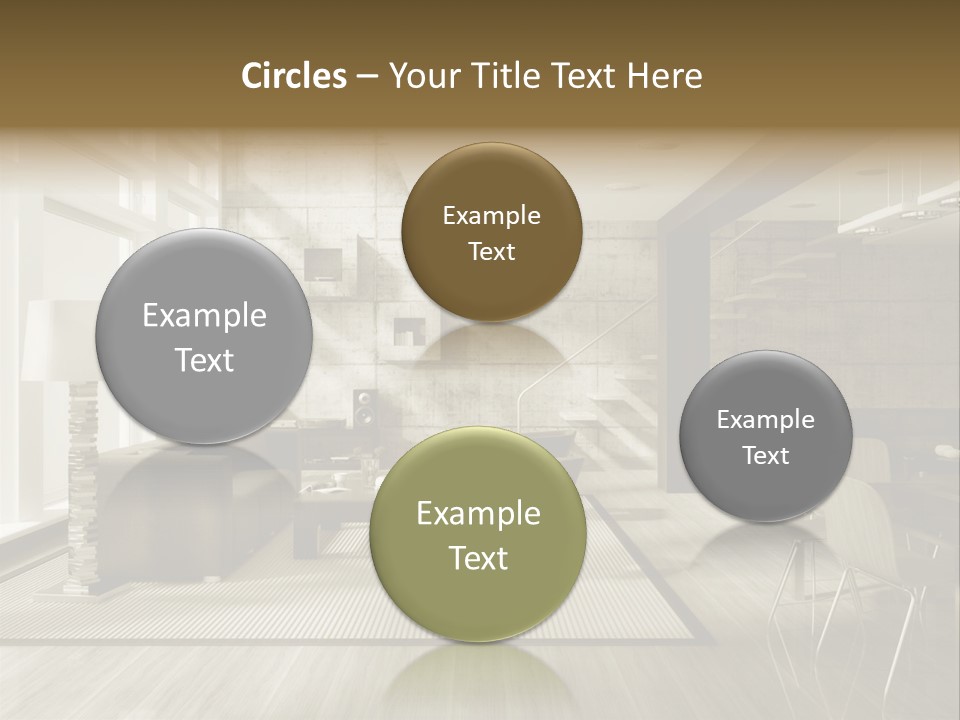 Modern Couch Lifestyles PowerPoint Template