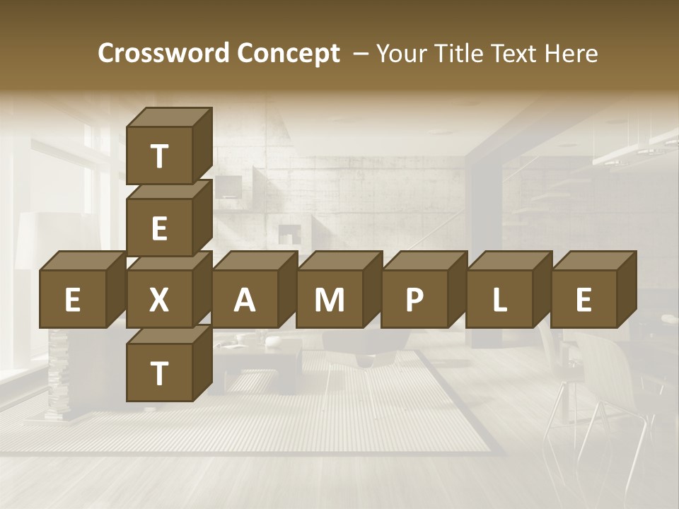 Modern Couch Lifestyles PowerPoint Template