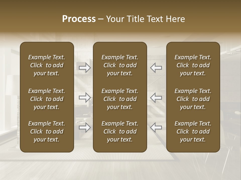 Modern Couch Lifestyles PowerPoint Template