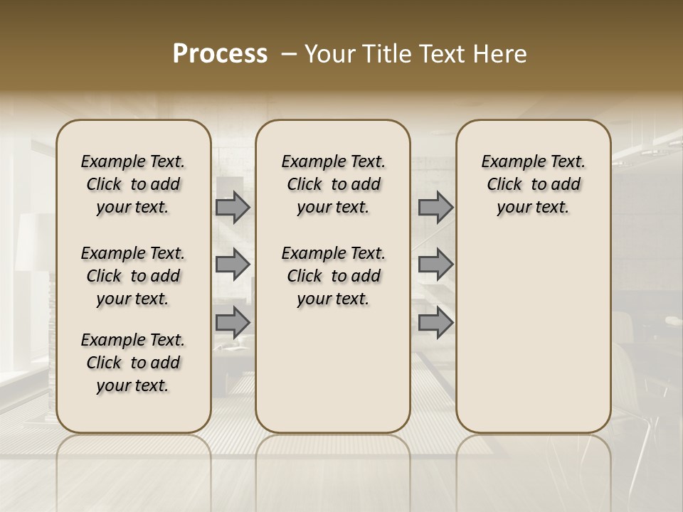 Modern Couch Lifestyles PowerPoint Template